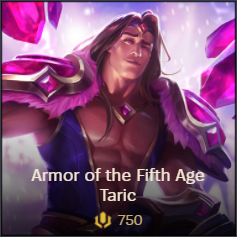 Armor of the Fifth Age Taric