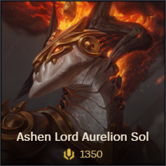 Ashen Lord Aurelion Sol