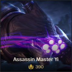 Assassin Master Yi