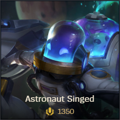 Astronaut Singed