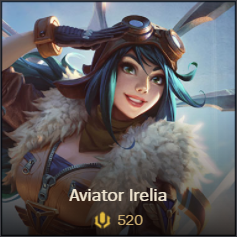 Aviator Irelia