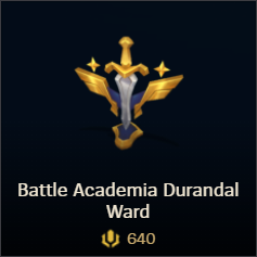 Battle Academia Durandal Ward