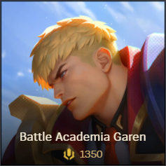 Battle Academia Garen