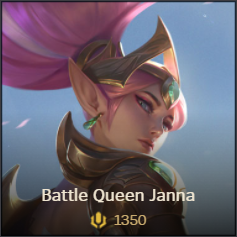 Battle Queen Janna