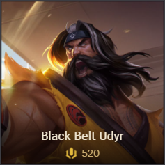 Black Belt Udyr