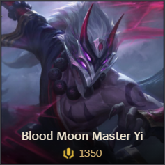 Blood Moon Master Yi