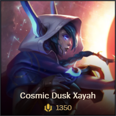 Cosmic Dusk Xayah