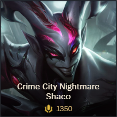 Crime City Nightmare Shaco