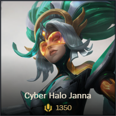 Cyber Halo Janna