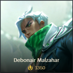 Debonair Malzahar