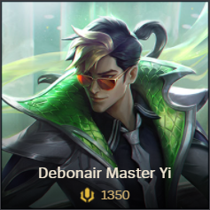 Debonair Master Yi