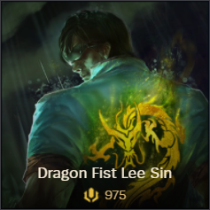 Dragon Fist Lee Sin