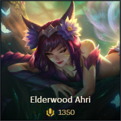 Elderwood Ahri