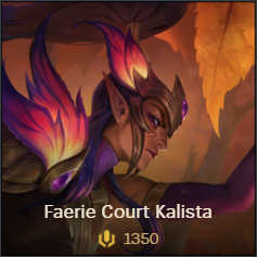 Faerie Court Kalista