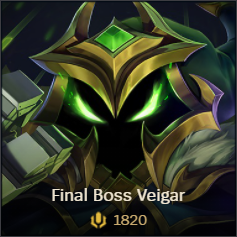 Final Boss Veigar