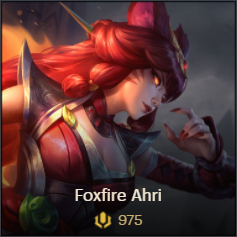 Foxfire Ahri