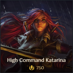 High Command Katarina