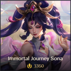 Immortal Journey Sona