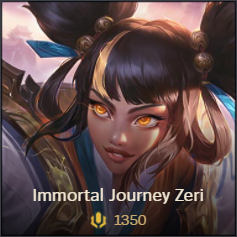 Immortal Journey Zeri