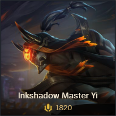 Inkshadow Master Yi