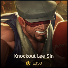 Knockout Lee Sin