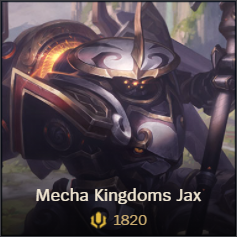 Mecha Kingdoms Jax