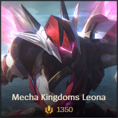 Mecha Kingdoms Leona