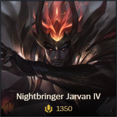 Nightbringer Jarvan IV