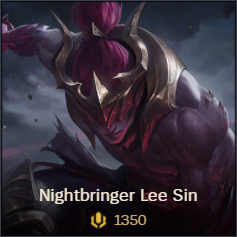 Nightbringer Lee Sin