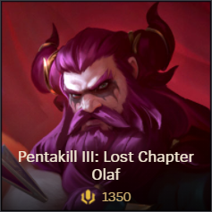 Pentakill III Lost Chapter Olaf