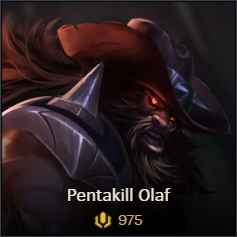 Pentakill Olaf