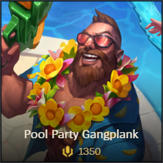 Pool Party Gangplank