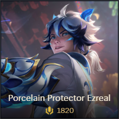 Porcelain Protector Ezreal