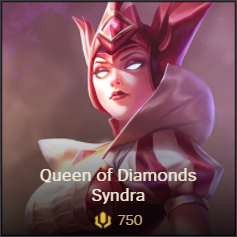 Queen of Diamonds Syndra