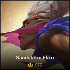 Sandstorm Ekko