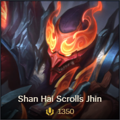 Shan Hai Scrolls Jhin