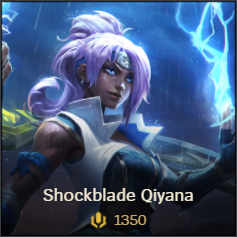 Shockblade Qiyana