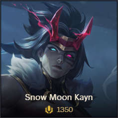 Snow Moon Kayn