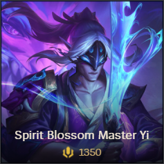 Spirit Blossom Master Yi