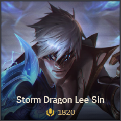 Storm Dragon Lee Sin