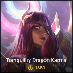 Tranquility Dragon Karma