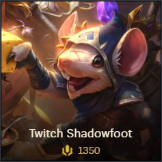 Twitch Shadowfoot