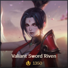 Valiant Sword Riven