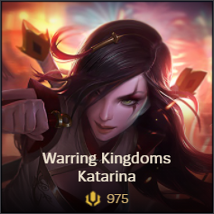 Warring Kingdoms Katarina