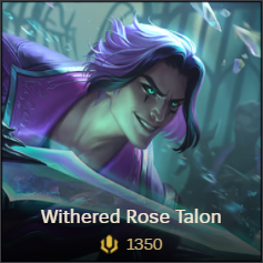 Withered Rose Talon