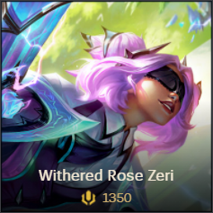 Withered Rose Zeri